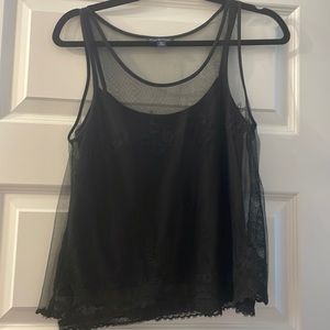 American Eagle sheer lined tank